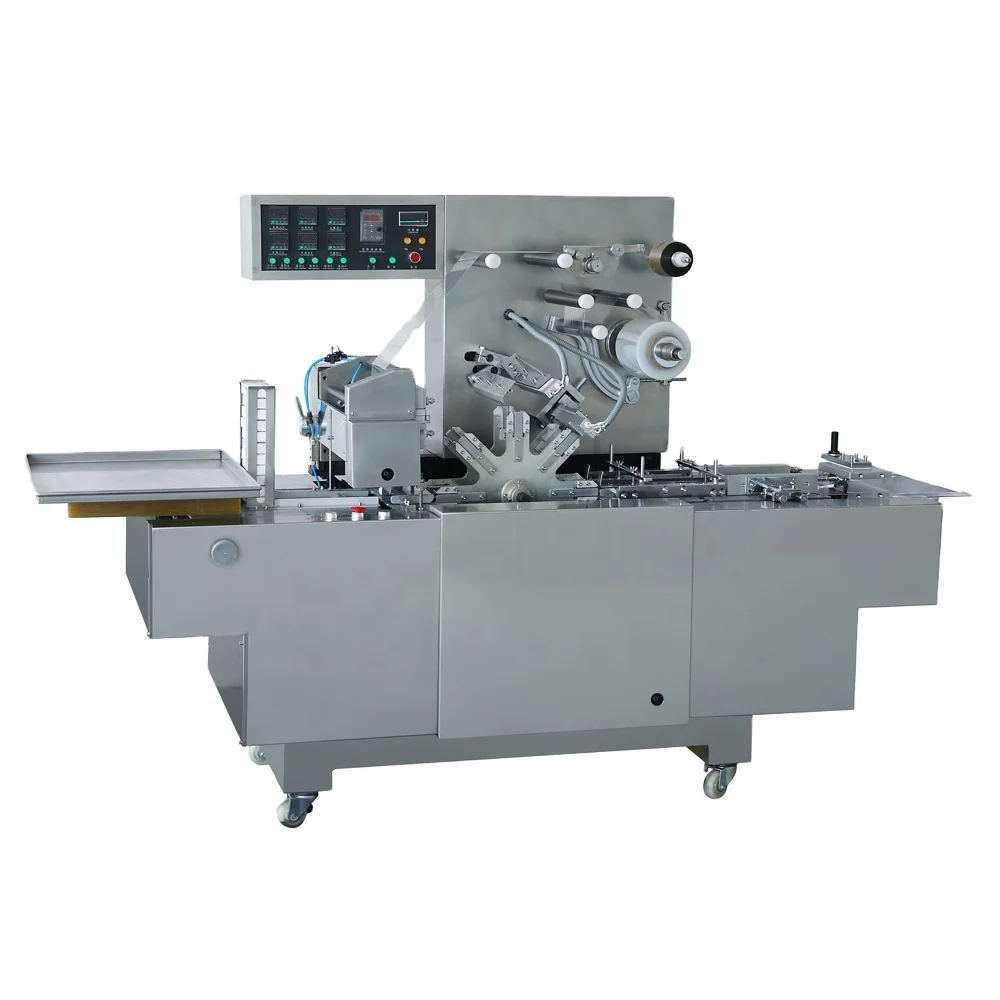 WANHE wrap bar soap condom cosmetic BOPP 3D overwrapping packaging machine automatic cellophane wrapping machine perfume box