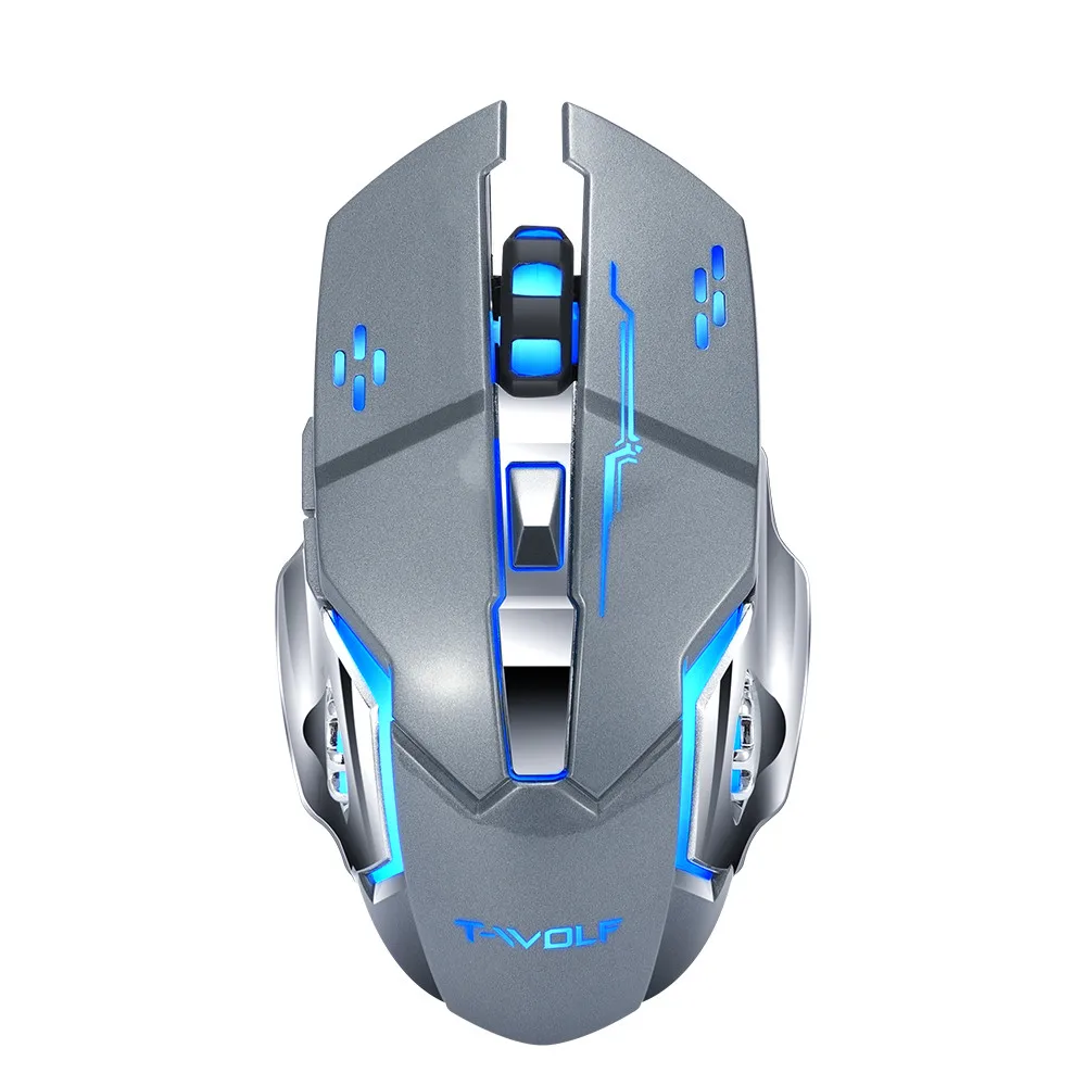 Популярная Настольная компьютерная мышь RGB Офисная светящаяся для ноутбука домашняя портативная беспроводная