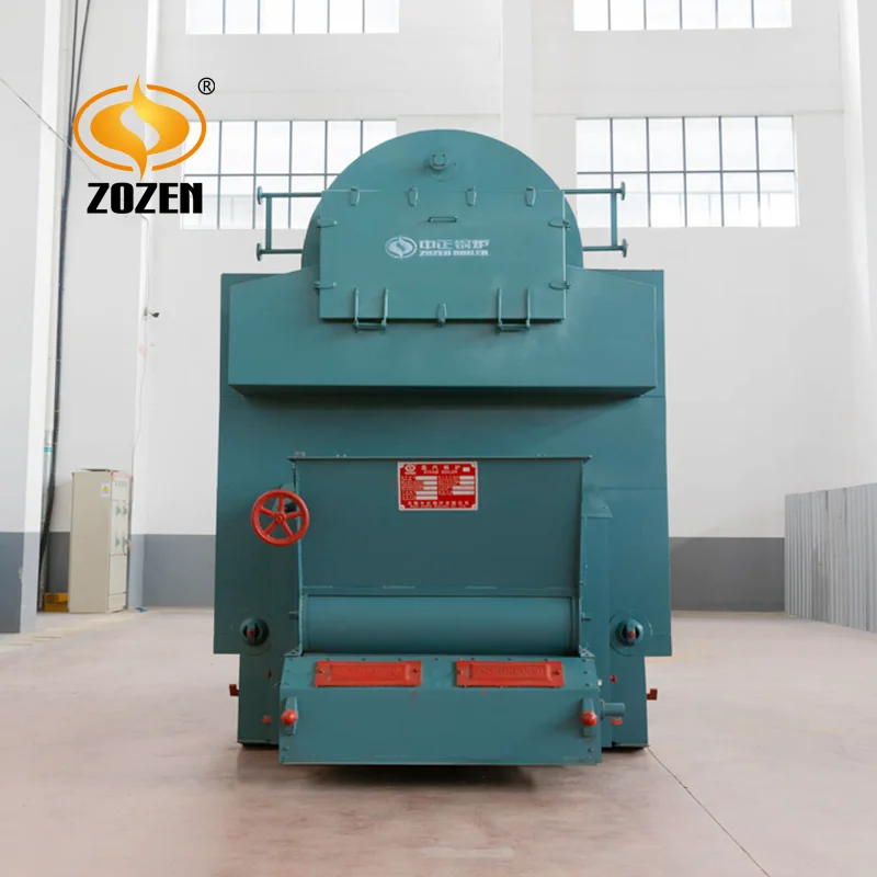 6 т/ч твердотопливный однобарабаный экономный паровой котел для разработки древесины