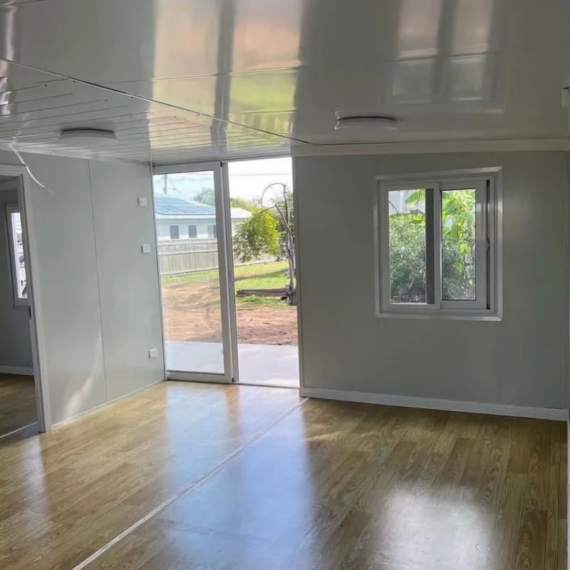 Steel Exterior Wall Interior Effect Bedroom Bathroom 20ft 40ft Foldable Expandable Portable Container Modular House