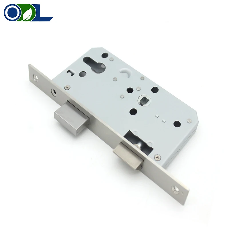 Industrial door store hospital office lock solid lever handle set house interior door stainless steel doors locks handle