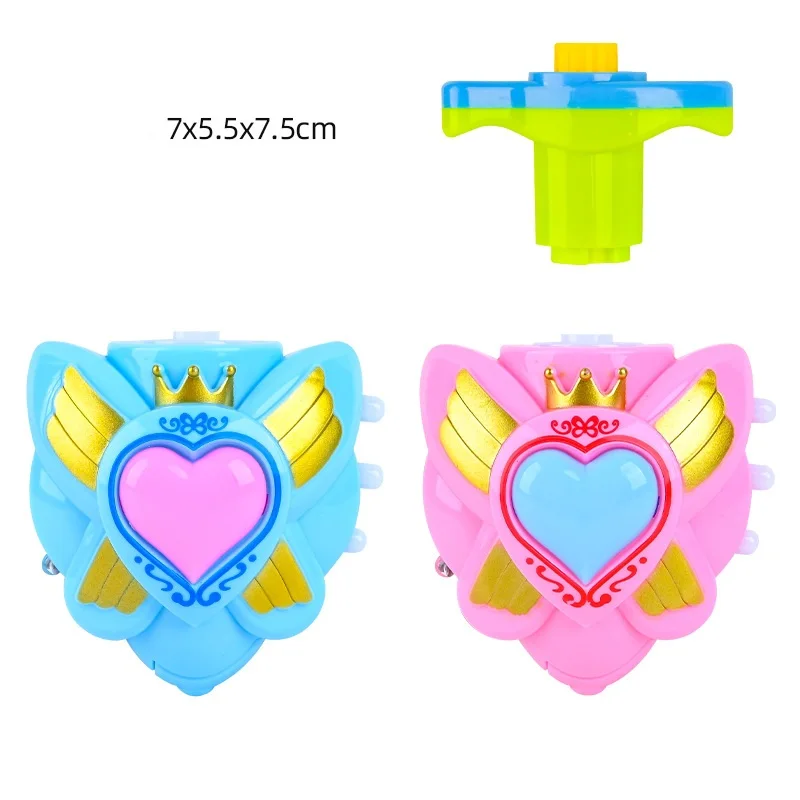 Children gyro toys boys and girls Street stalls Park night market Wholesale toys Light music gyro