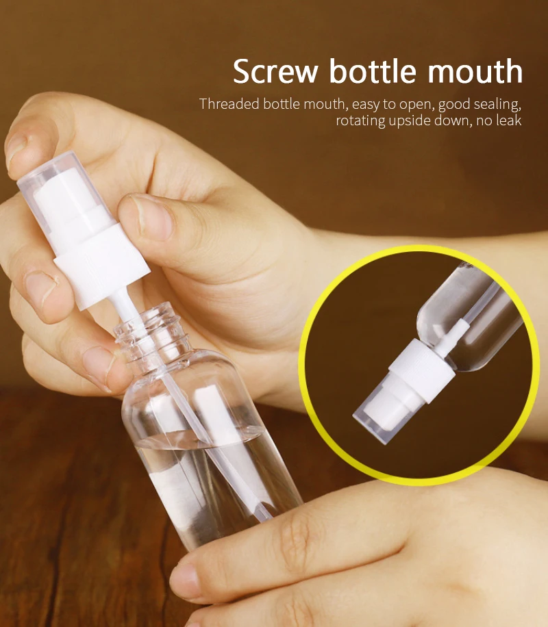 luxury plastic car perfume lotion packaging cosmetic oil cute face nasal pocket card sanitizer amber spray bottle 60ml