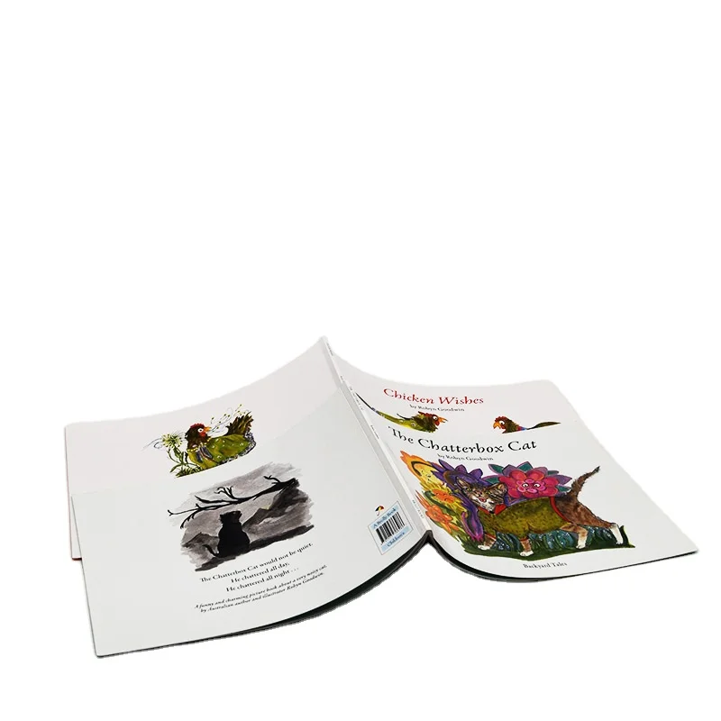 High Quality Customized Design Softcover Children story book Printing
