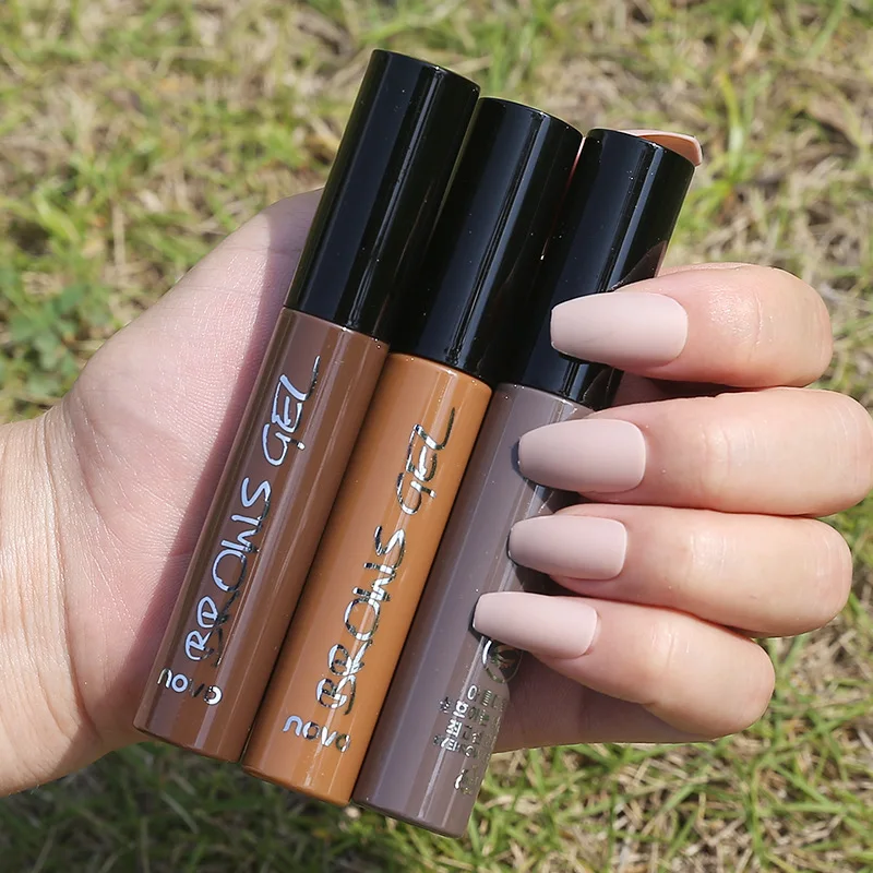 Long Lasting Waterproof Eyebrow Peel Off Eyebrow Tint Gel Eyebrow tattoo tint gel with logo