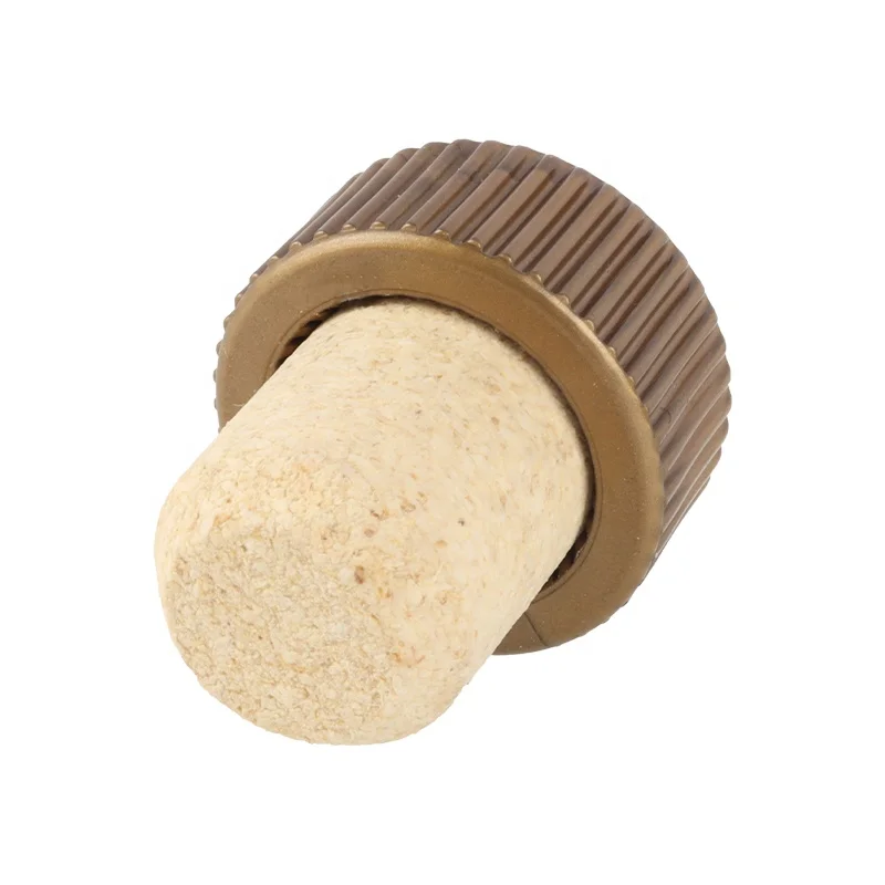 wholesale quality best-selling products Red wine Natural cork stopper whiskey wine bottle wooden cap T shape cap