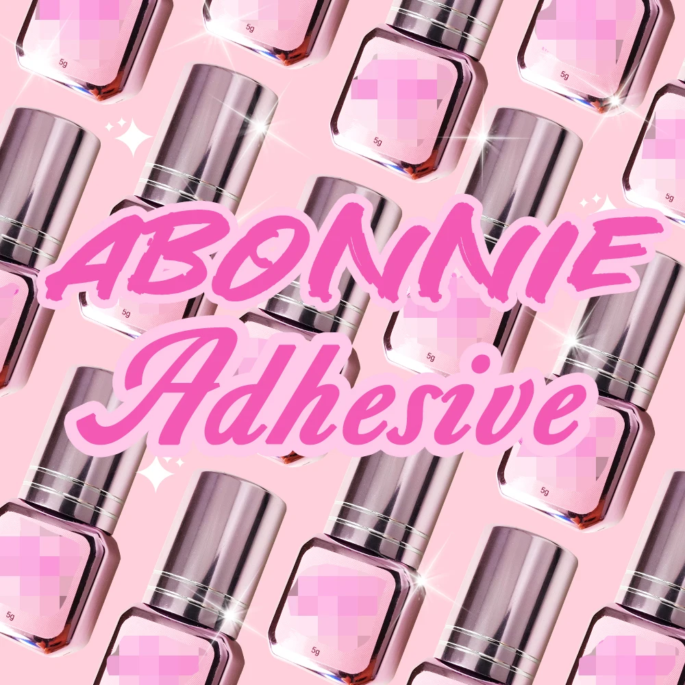 Abonnie Custom Private Label 0.5 Sec Individual Lash Extension Glue Adhesive Eyelashes Glue Waterproof Eyelash Glue