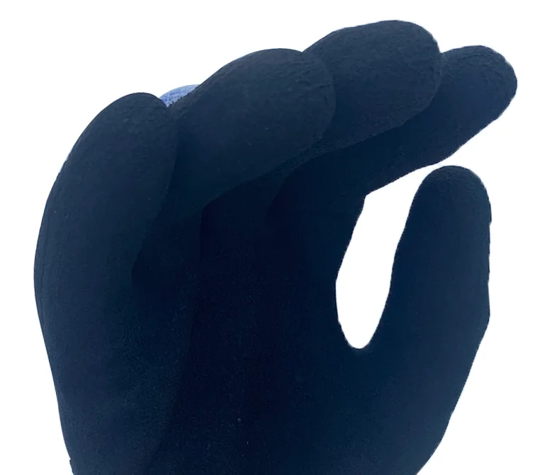 High Quality Construction Gloves Comfortable Latex Padded Foam Anti-Static Work Safety Gloves Wholesale