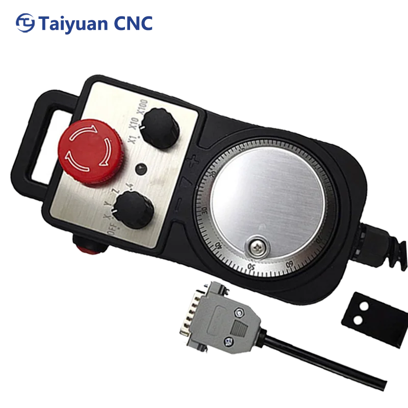 Multifunctional Line driver output industrial MPG  Manual Pulse Generator for FANUC for milling with panel