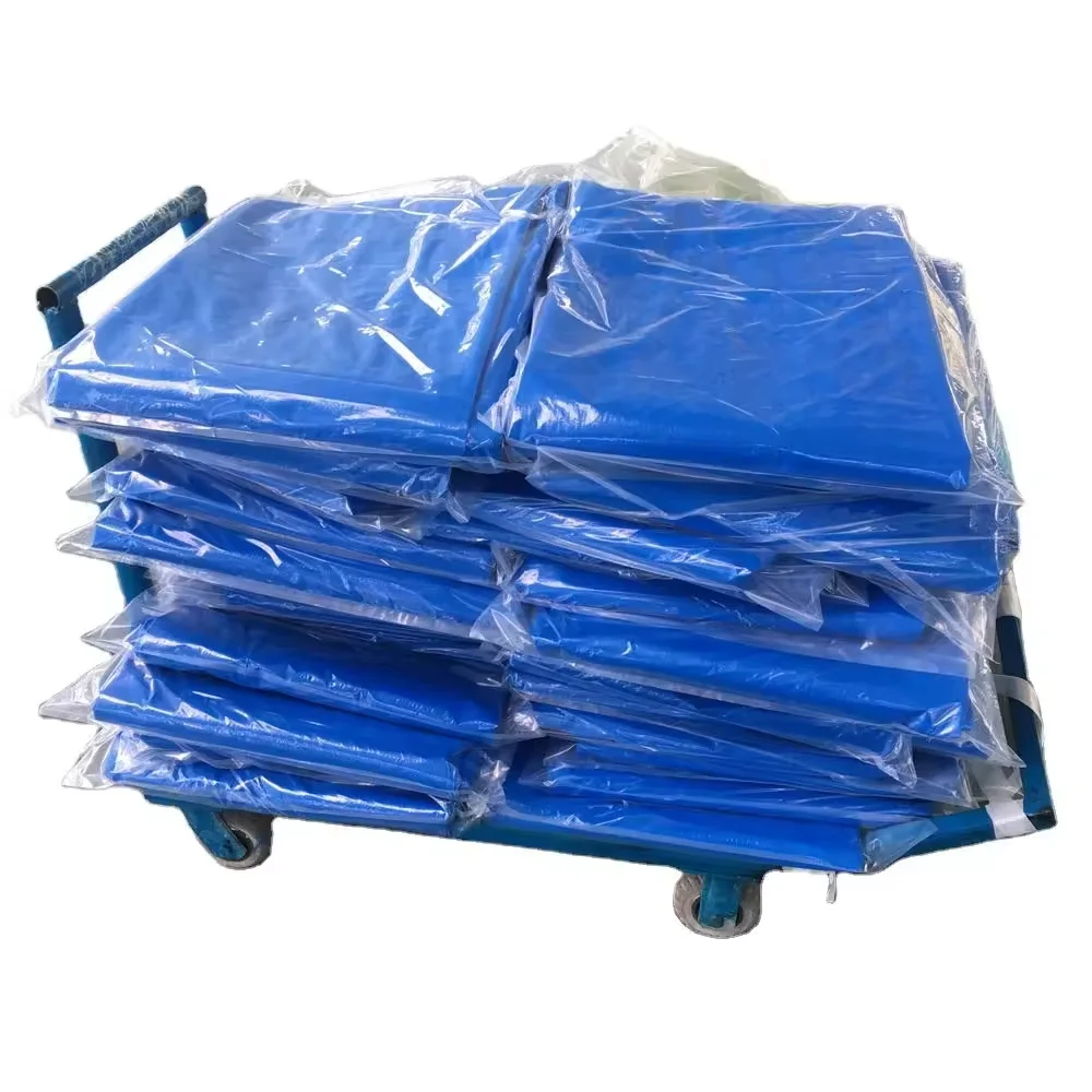 200gsm PE tarpaulin Rainproof and waterproof Sunlight resistant Tarpaulin cover Blue For trucks