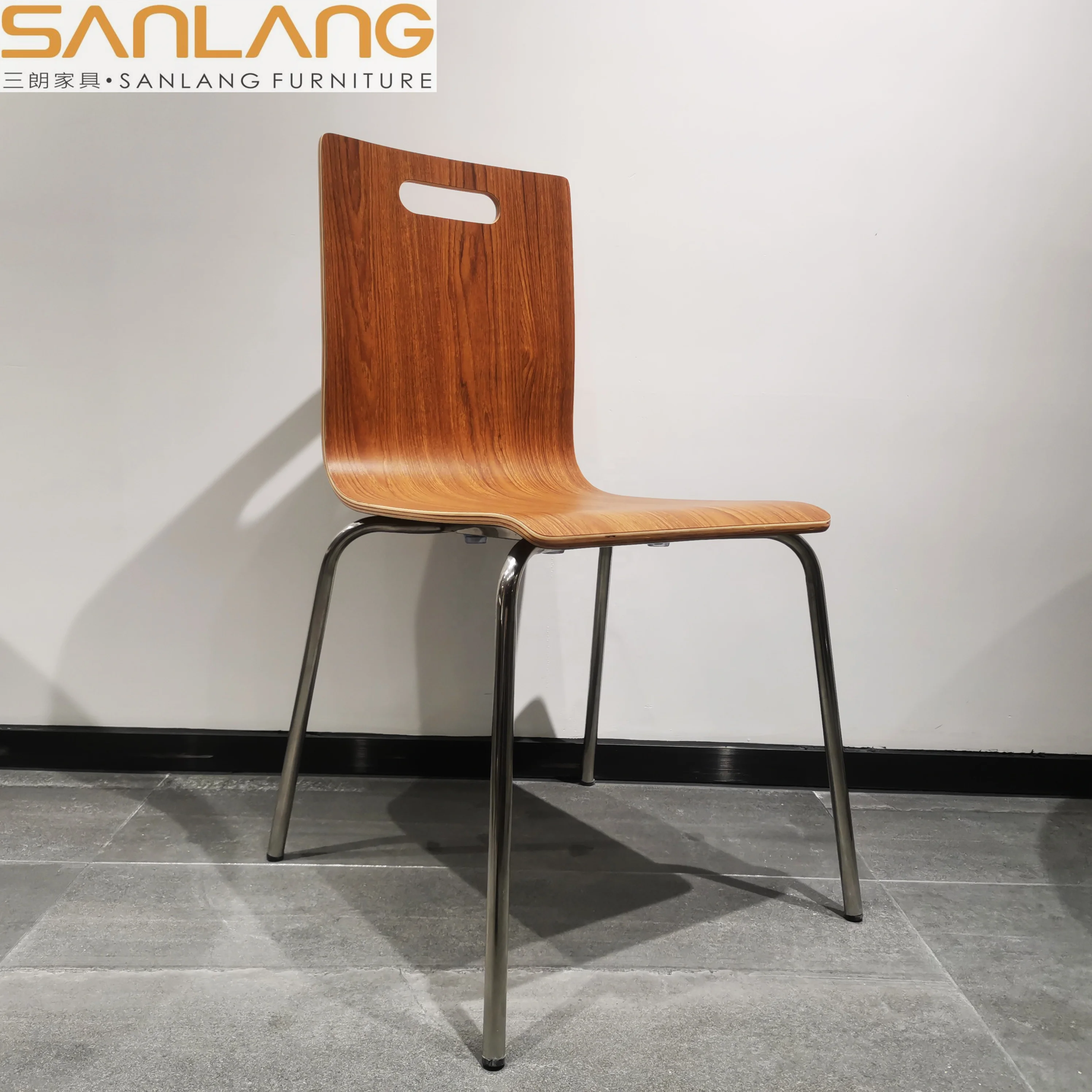 Dining room sets restaurant raymond silla chairs vintage industrial furniture HPL fireproofing plywood sheet dining chair wooden