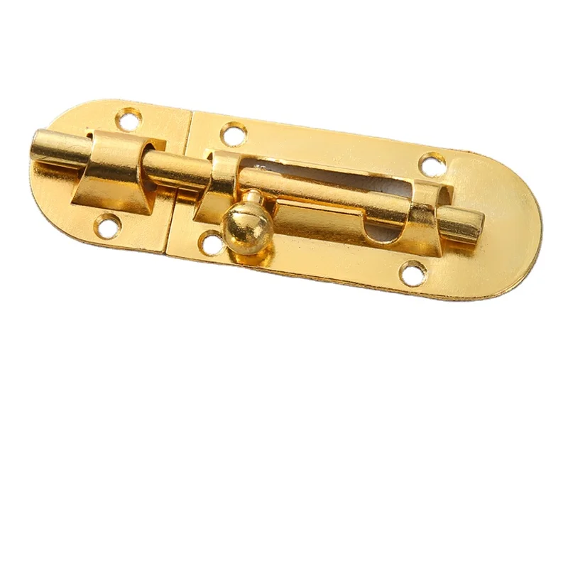 Полированный хромированный поверхностный замок для раздвижных дверей прочный, фиксированный дверной замок из цинкового сплава