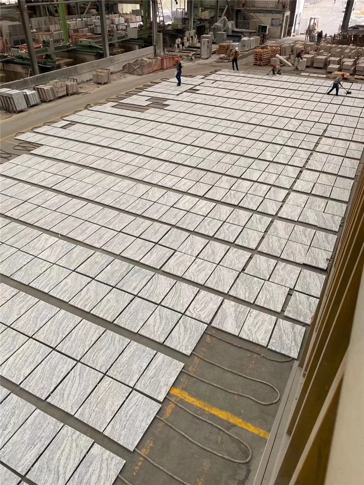 goldtop OEM/ODM granito encimeras Polished Surface Viscount White Granite Small Slab Tiles for countertops