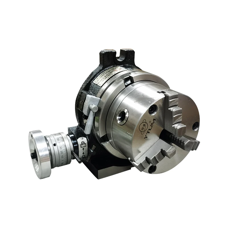 TSL250 Vertical and horizontal HV-10 rotary table for cnc drilling milling engraving machine