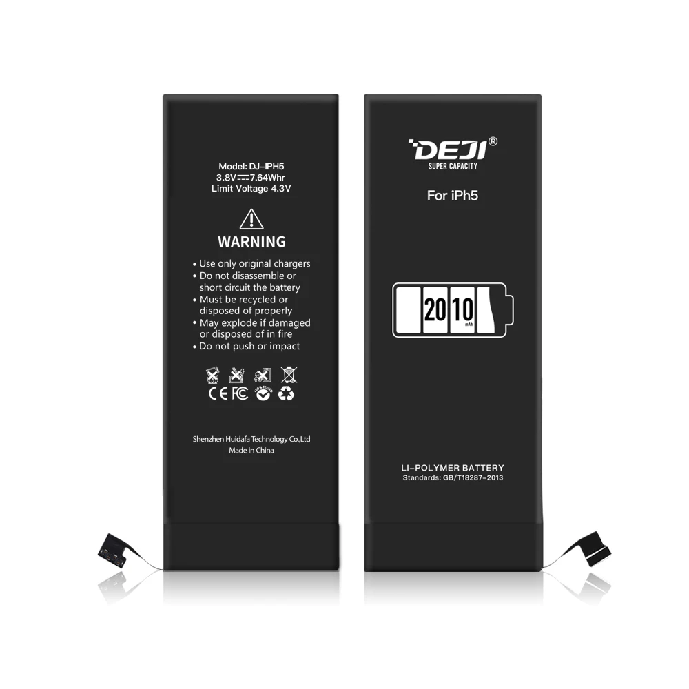 DEJI 2010mAh fix battery for original iphone apple oem 5 5c 3.8v tools