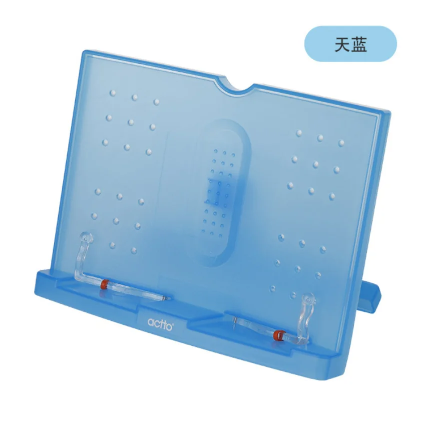 ACTTO Hot on Amazon Translucent Book Stand Desktop Reading Rack  Reading open book  Stand Book Holder BST-09