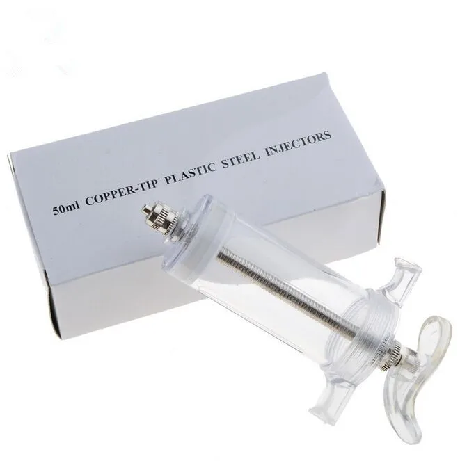 Automatic Injection Plastic Steel Veterinary Syringes Suitable for Cattle Sheep  Pigs Poultry and Other Animals