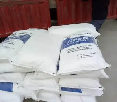 Chinese factory direct sale Industrial Grade White Powder 99.8% min Melamine