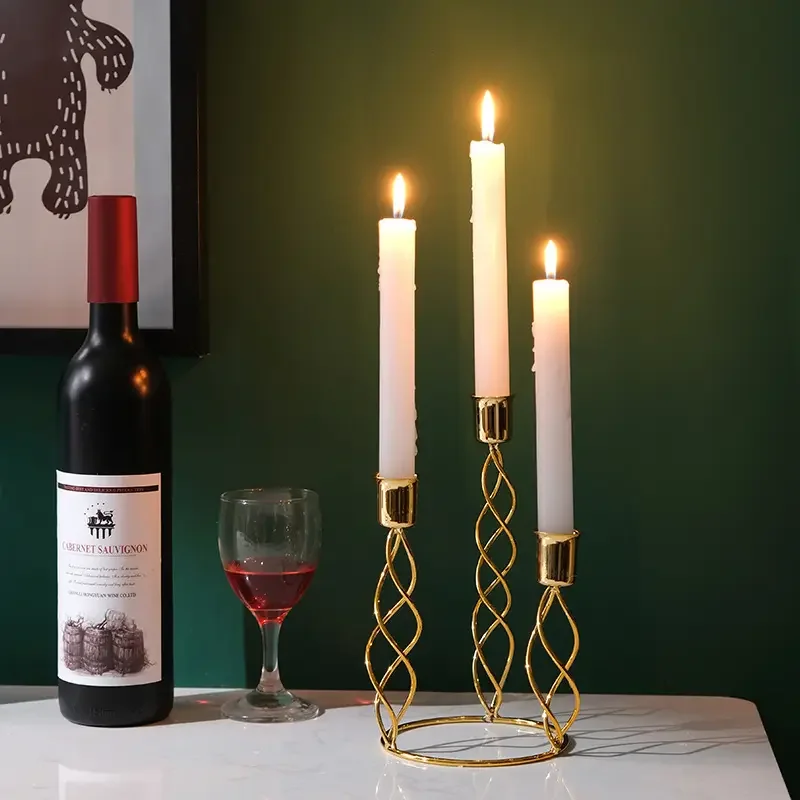 Modern Minimalist Creative Bridge Candle Candle Holder For Rod Wax Use And Home Illumination Decoration