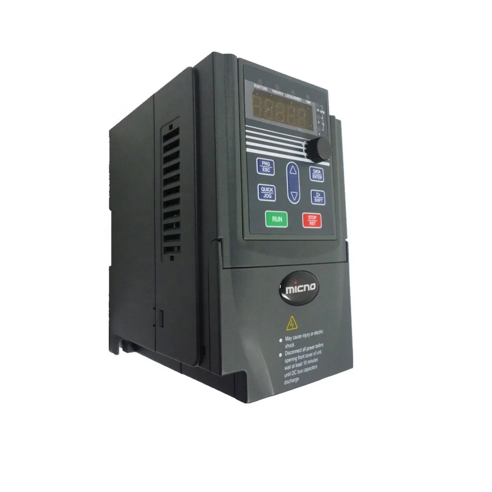 Chinese low price 0.4kW/0.75kW/1.5kW frequency inverter with 18 months warranty