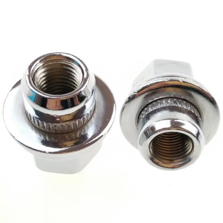 
M14x1.25 Lug Nuts for Auto Chrome Medium Steel Fastener Wheel 