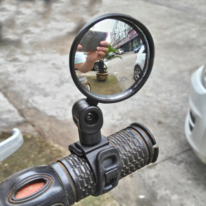  Universal Mirror Bicycle Accessories Handlebar Rearview Rotate Wide-angle For Road Bike
