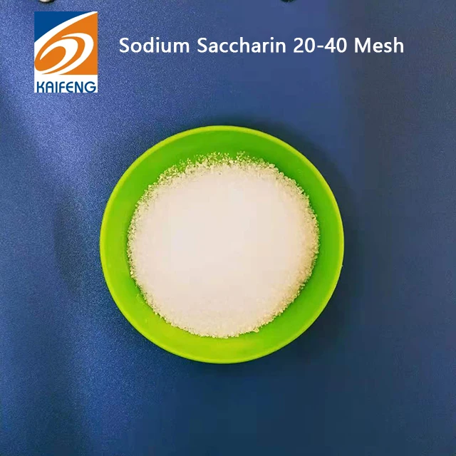 KAIFENG 20-40 mesh HALAL poultry feed ingredients sweetener factory price sodium saccharin powder for pigs