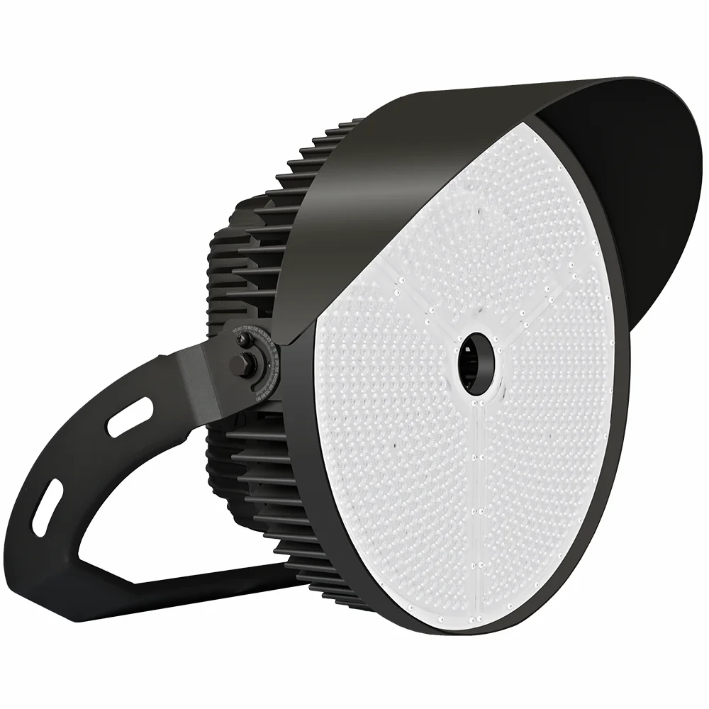 120lm per watt bronze aluminum housing floodlight 1000w stadium flood lighting