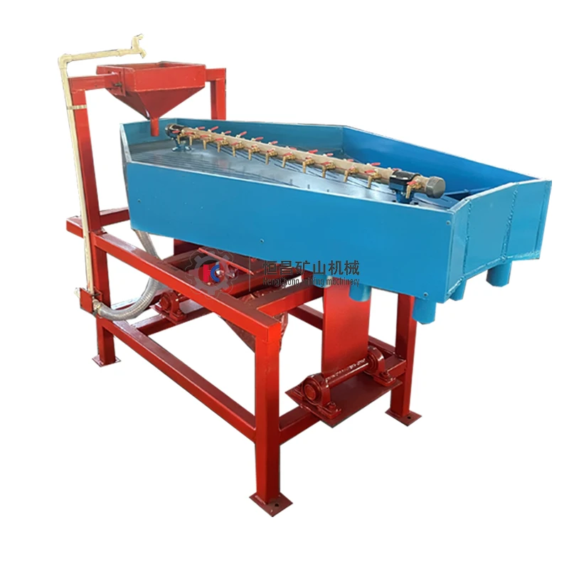 High Recovery 1-2T/H Gold Concentrator Gold Shaker Table GT60 250 1000 Gemini Shaking Table