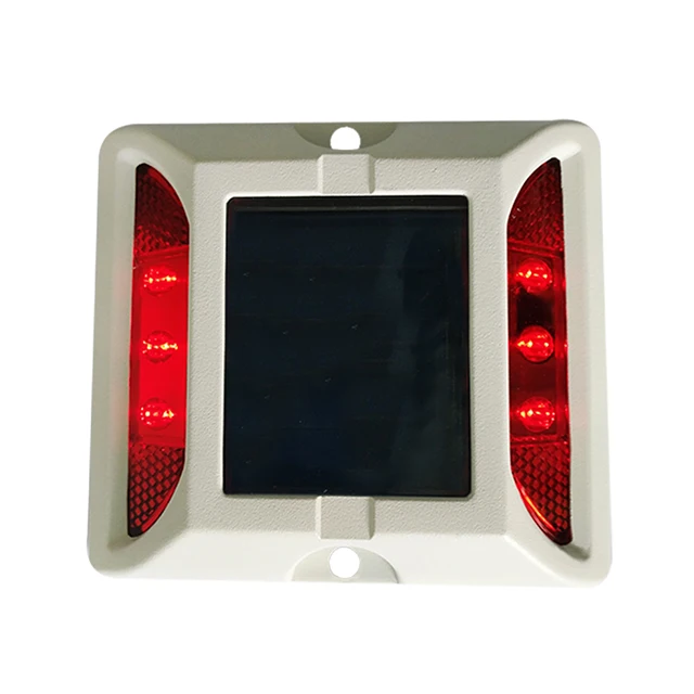 
USA solar panel garage road marker 