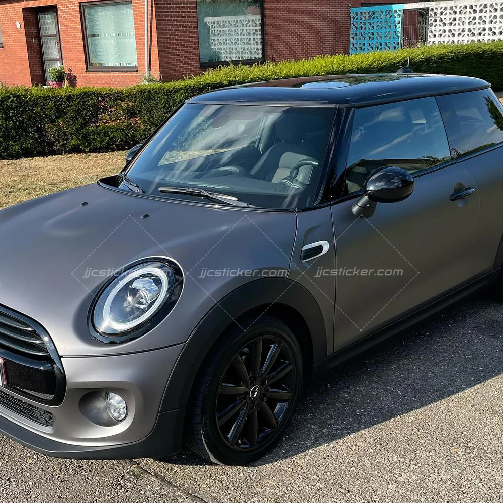 removable static smart glossy matte black car vinyl wrap paper ppf film