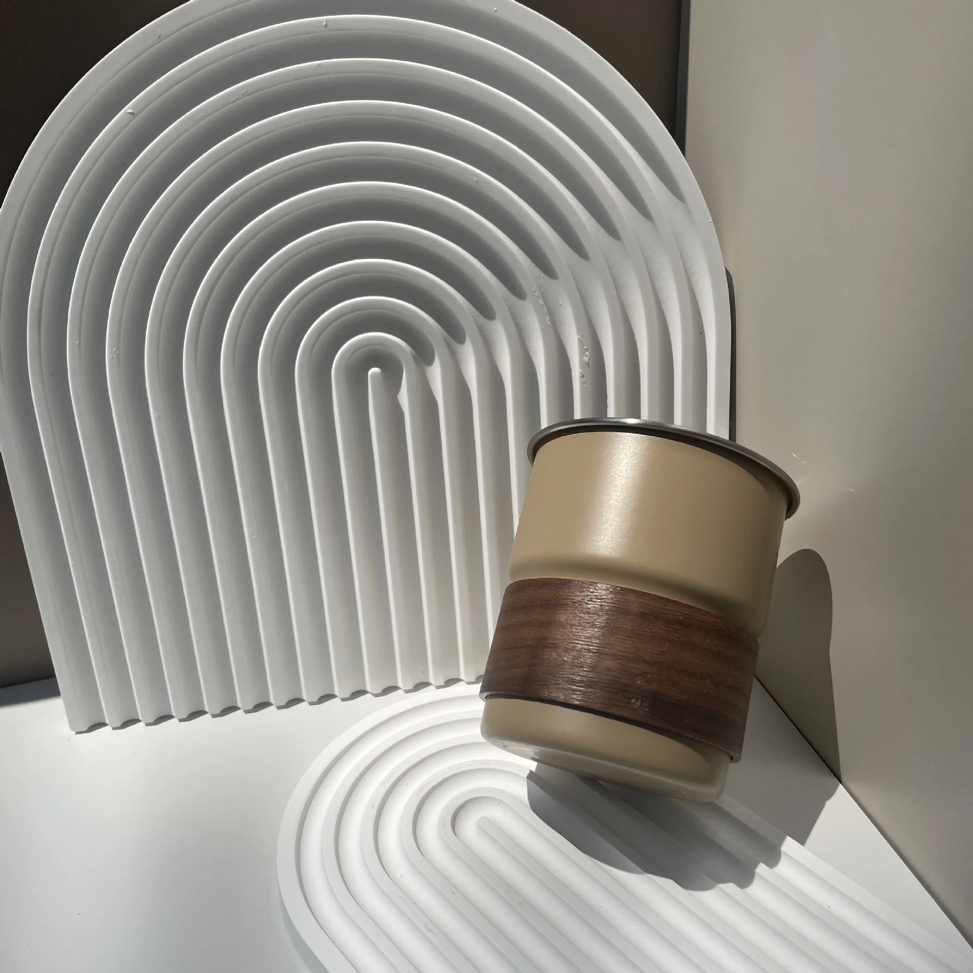 Customize Logo Anti-scald Camping 304 Stainless Steel Custom Cups Water Cup Portable Coffee Tea Cup Set Beer Travel Mug With Lid