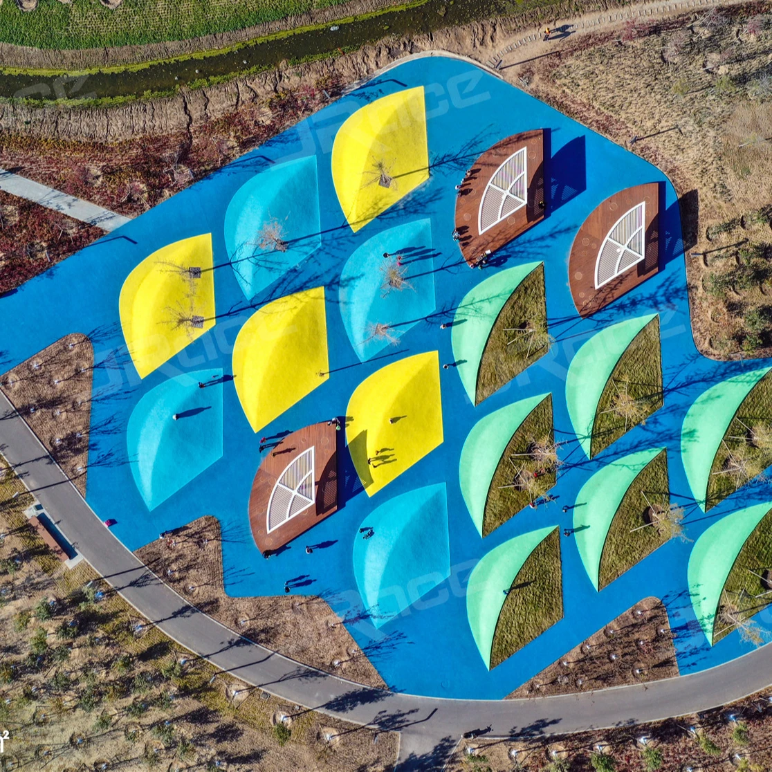 Wholesale Anti UV Plastic Rubber Granules 1-4 mm thickness EPDM Synthetic Rubber for Outdoor Flooring Surface