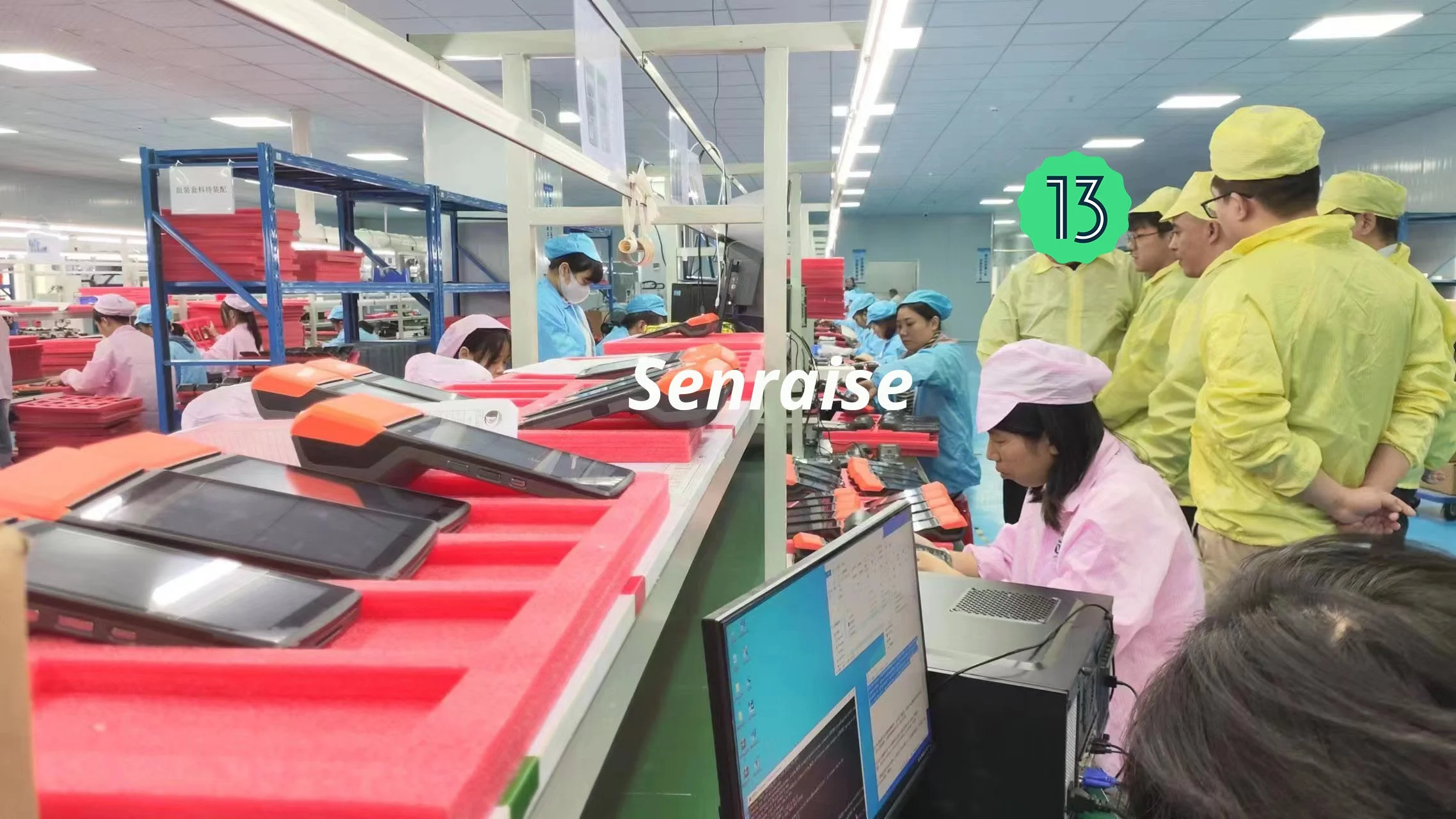 H10S 8-core Multifunctional Mini Mobile Pos Barcode Scanner Handheld Android Pda Built-in Paper Thermal Printer With Printer Pos