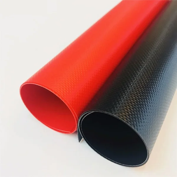 China canvas plastic pvc coated tarpaulin factory
