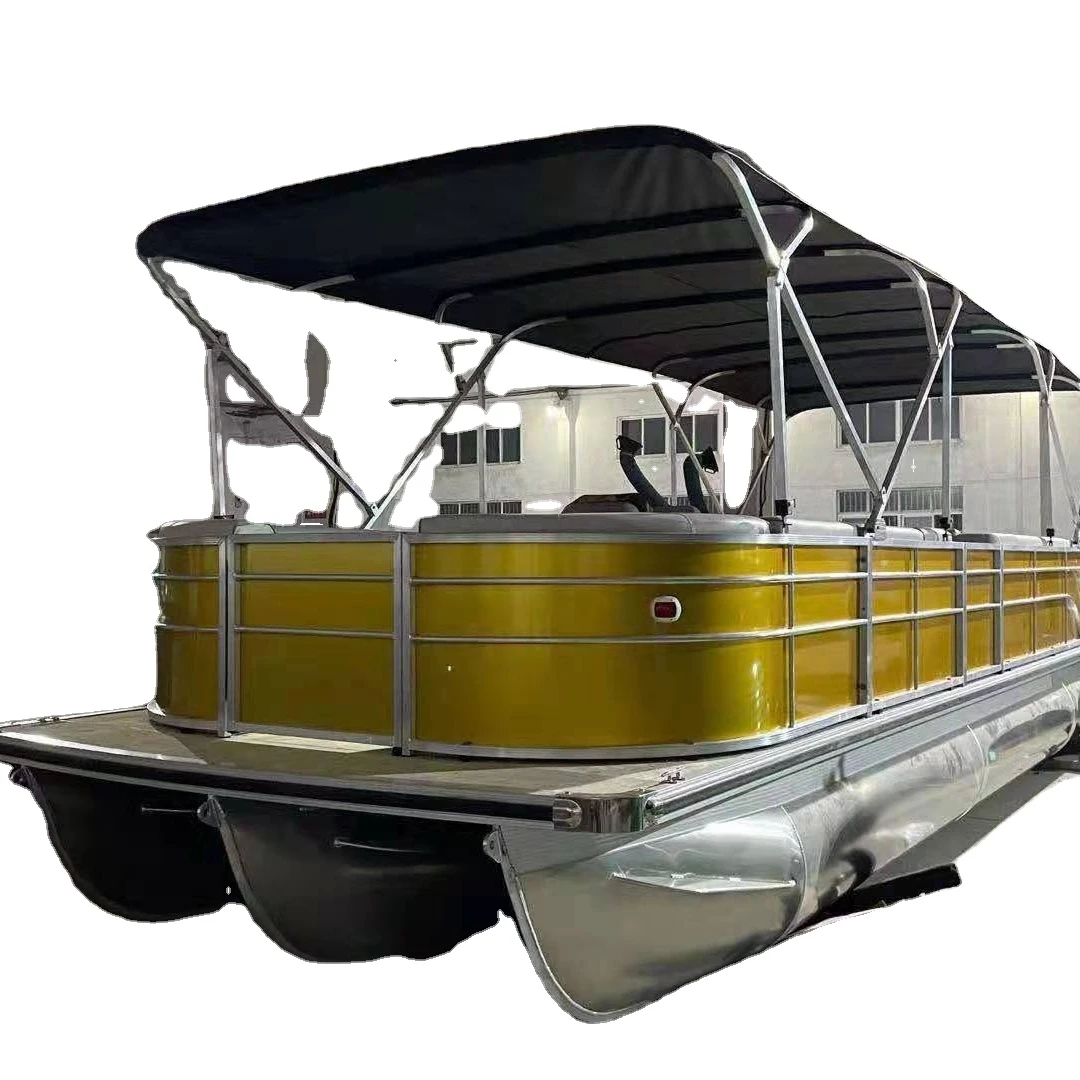 18 person pontoon boat aluminum passenger ship for sale