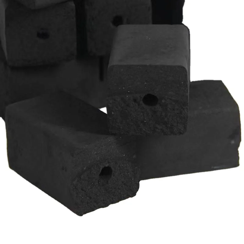 Бамбуковый уголь для барбекю с низким содержанием пепла и высокой температурой, с длительным временем горения