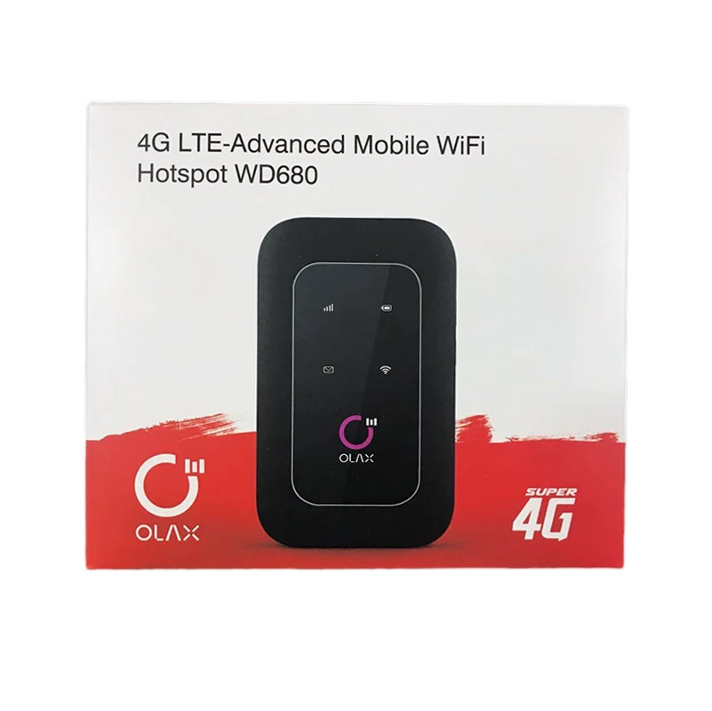 OLAX WD680 2020 Новый 4G Портативный wifi роутер с слотом sim MTC