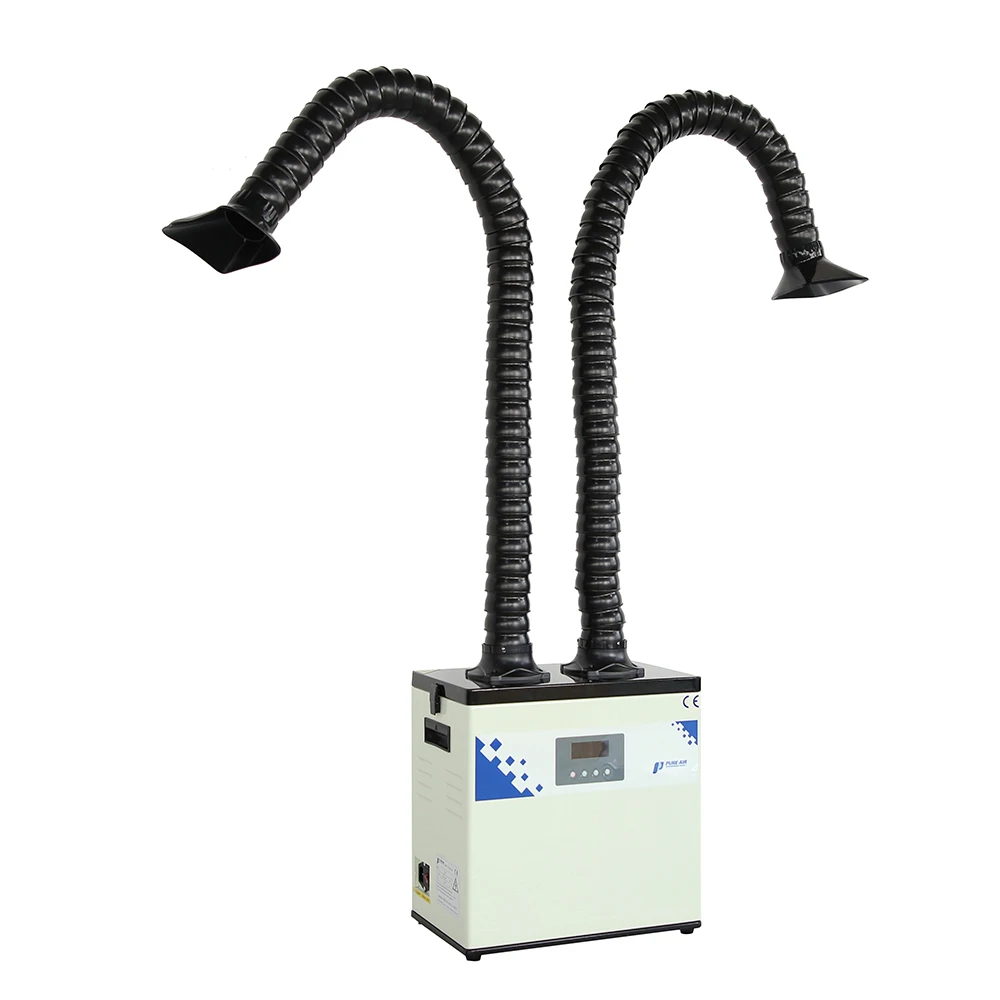
China Supplier Pure-Air PA-300TS-IQ High Quality Vacuum Cleaner Fume Extractor For Cleaning Room With Low Noise 