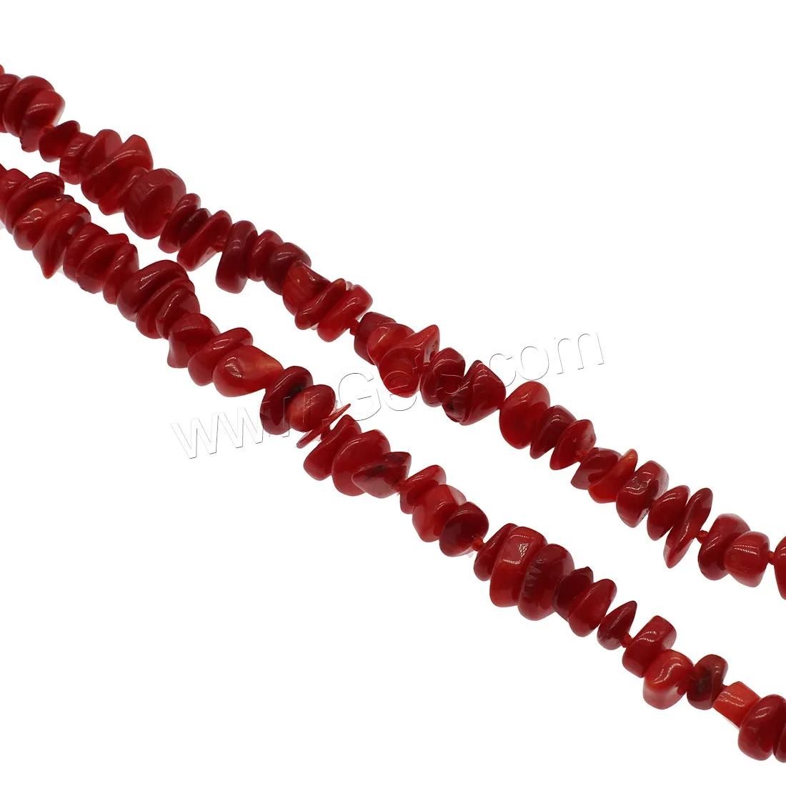 Ожерелье из натурального красного коралла с платиновым покрытием для женщин латунная застежка-Омар 8*3 мм-12*5 мм Длина: 1383850 около 17 7 дюймов