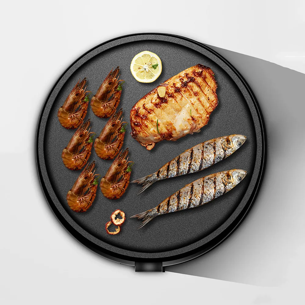 Electric Spring Roll Machine Household Smart Pancake Machine Non-Stick Pancakes Pans Teppanyaki 220V 1200W