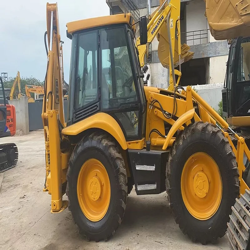 reasonable price used excavator JCB 4CX backhoe loader good quality from Britain fast shipping second hand excavator