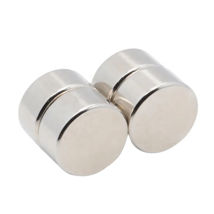 Professional Magnetic Manufacturer Customized N45 N48 N35 Axially 20x10 Round NdFeb Neodymium Magnet