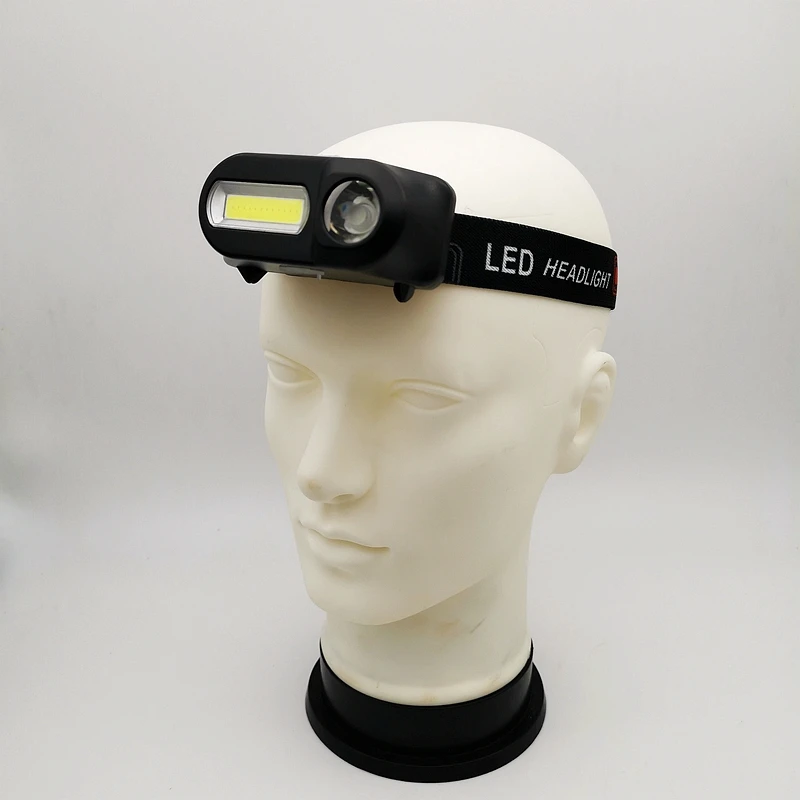 The newest rechargeable headlamp usb rechargeable cob headlamp led headlamp waterproof usb rechargeable Factory Direct Price