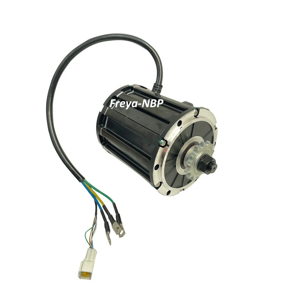 QS 120 70H Mid Drive Motor 72V2000W 428T Gear for Electric Motorcycle Kit with Fardriver ND72360 Color Display ATV