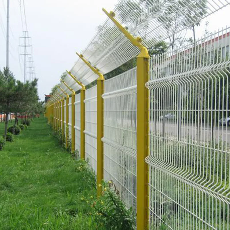 Customized high quality Home Outdoor 3D metal Curved Welded Wire Mesh Garden Fence For Fence Panel Pvc Fence