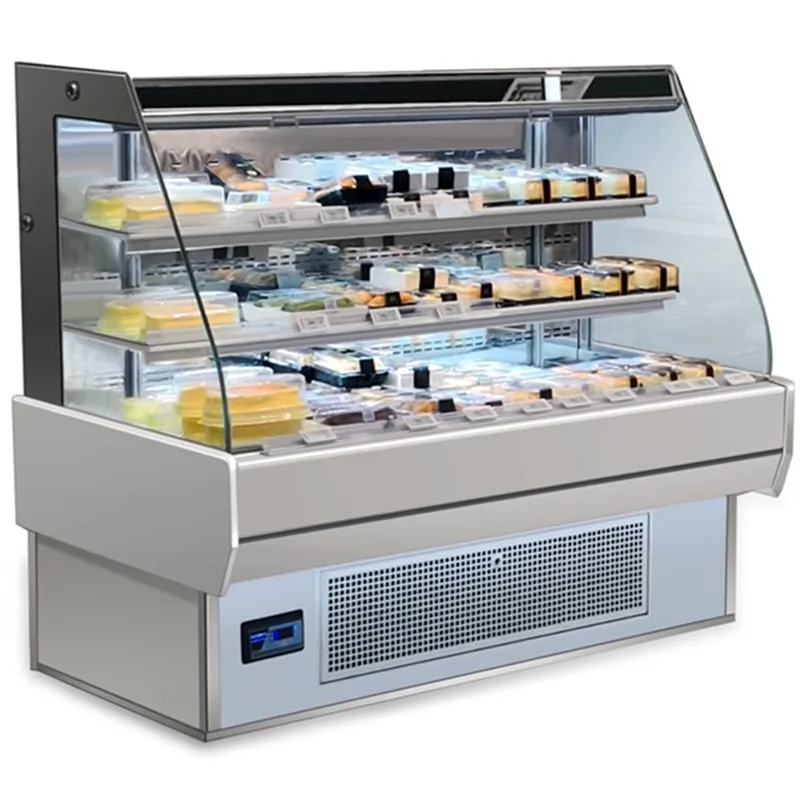 Retail refrigeration equipment showcase pastry bakery cake display refrigerator counter chiller