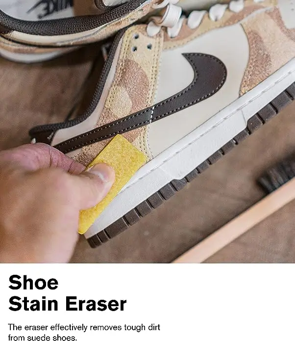 Hot Sell Custom Oem Magic Eraser Sponge Shoe Wooden Handle Plastic Hair Shoes Polish Wood Brush