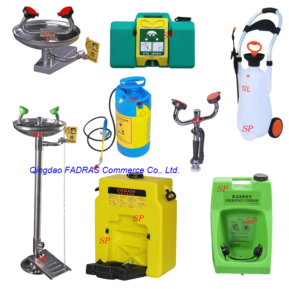 Foot control Eye Wash Equipment Emergency Laboratory Safety Station