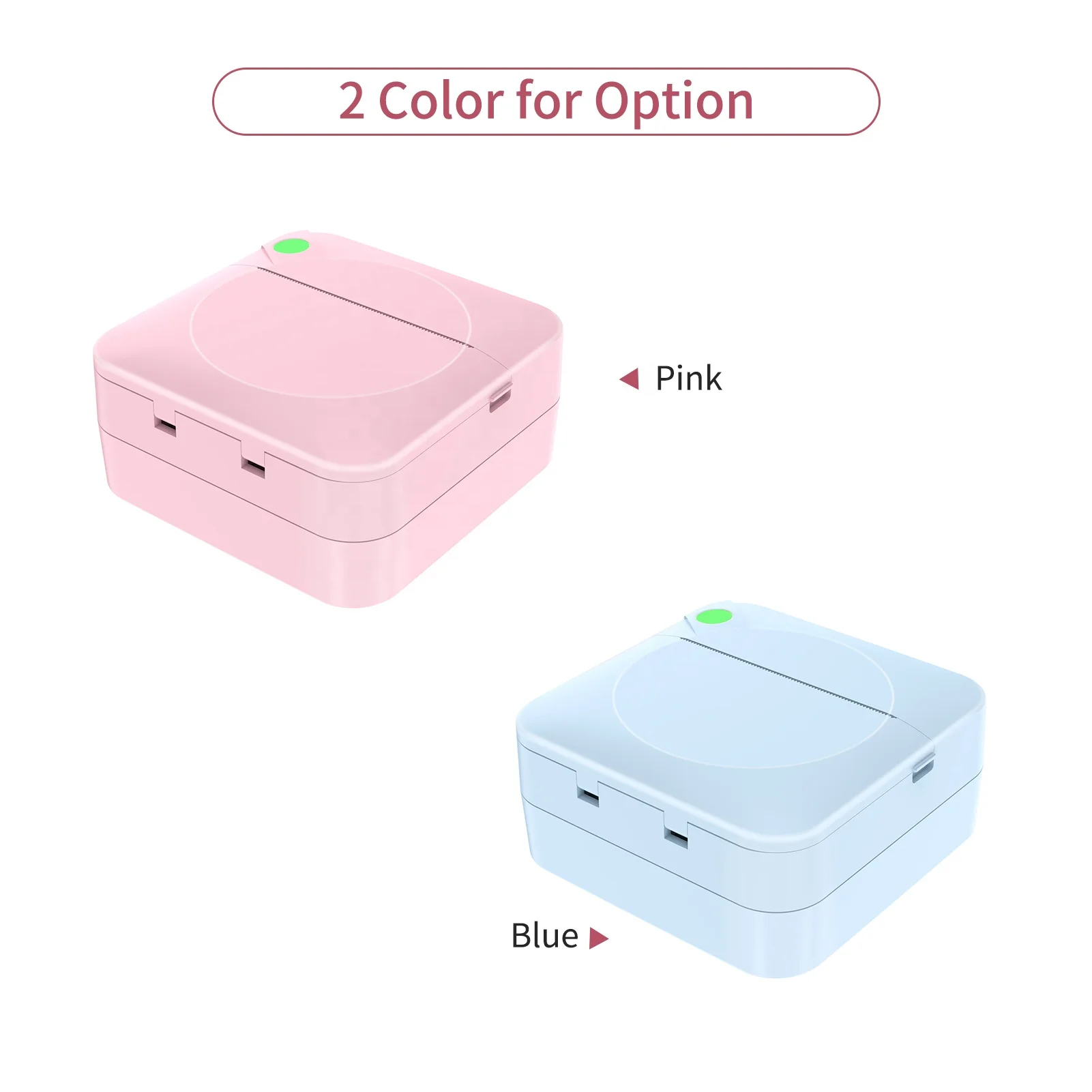 OEM Lovely Pocket Thermal Printer 203DPI Wireless Mini 57mm Photo Book Label Scanner OCR VORMOR Thermal Printer for Kids Office